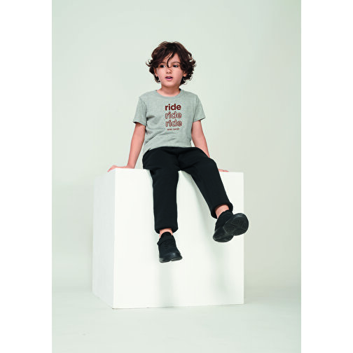T-Shirt - Crusader Kids , Sol´s, tiefschwarz, Organische Baumwolle, 3XL, 130,00cm x 140,00cm (Länge x Breite), Bild 4