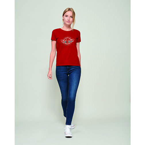 T-Shirt - Pioneer Women , Sol´s, weiss, Organische Baumwolle, S, 61,00cm x 41,00cm (Länge x Breite), Bild 4
