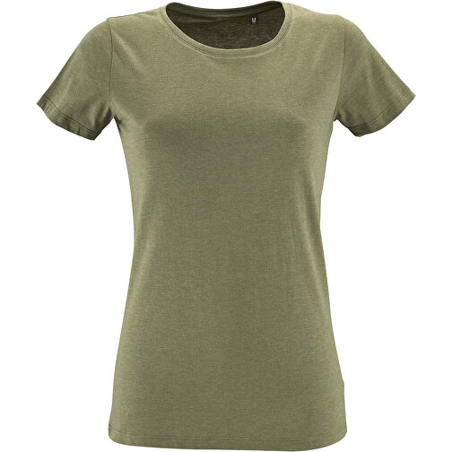 T-Shirt - Regent Fit Women , Sol´s, heide-khaki, Gekämmte Baumwolle, XL, 67,00cm x 50,00cm (Länge x Breite), Bild 1
