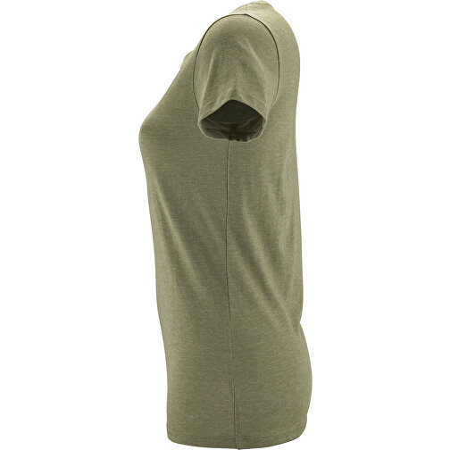 T-Shirt - Regent Fit Women , Sol´s, heide-khaki, Gekämmte Baumwolle, S, 61,00cm x 41,00cm (Länge x Breite), Bild 3