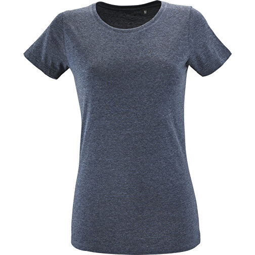 T-Shirt - Regent Fit Women , Sol´s, heide-jeans, Gekämmte Baumwolle, M, 63,00cm x 44,00cm (Länge x Breite), Bild 1