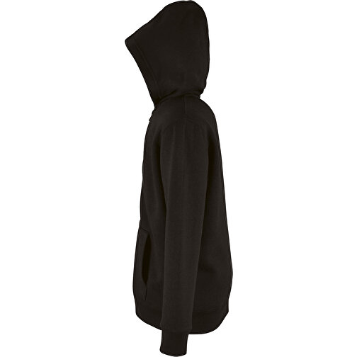 Sweatjacket - Stone Kids , Sol´s, schwarz, Mischgewebe Polyester/Baumwolle, 4XL, 142,00cm x 152,00cm (Länge x Breite), Bild 3