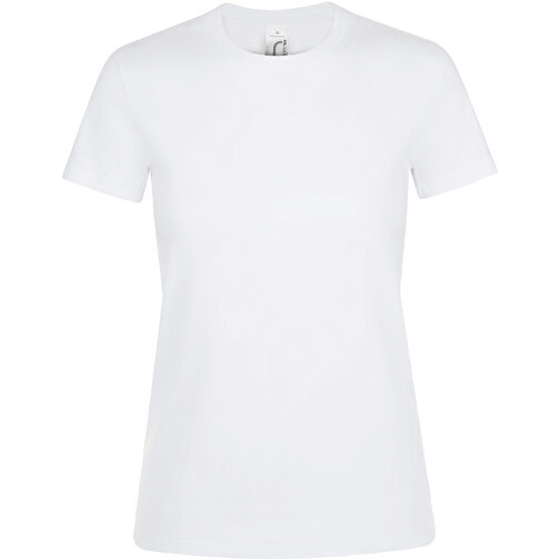 T-Shirt - Regent Women , Sol´s, weiß, Baumwolle, M, 63,00cm x 44,00cm (Länge x Breite), Bild 1