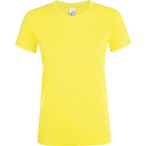 T-Shirt - Regent Women , Sol´s, zitrone, Baumwolle, XL, 67,00cm x 50,00cm (Länge x Breite), Bild 1