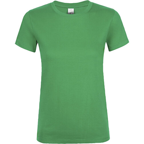 T-Shirt - Regent Women , Sol´s, grasgrün, Baumwolle, XL, 67,00cm x 50,00cm (Länge x Breite), Bild 1