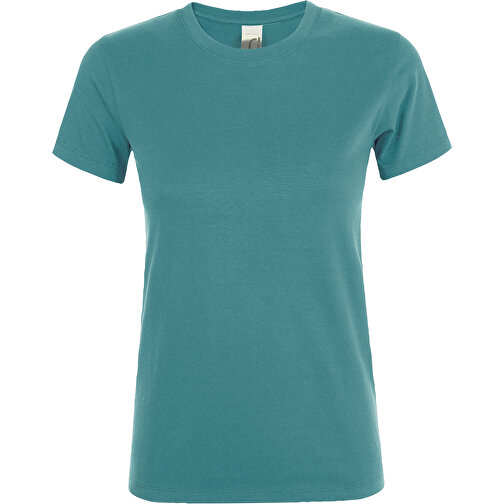 T-Shirt - Regent Women , Sol´s, entenblau, Baumwolle, XL, 67,00cm x 50,00cm (Länge x Breite), Bild 1