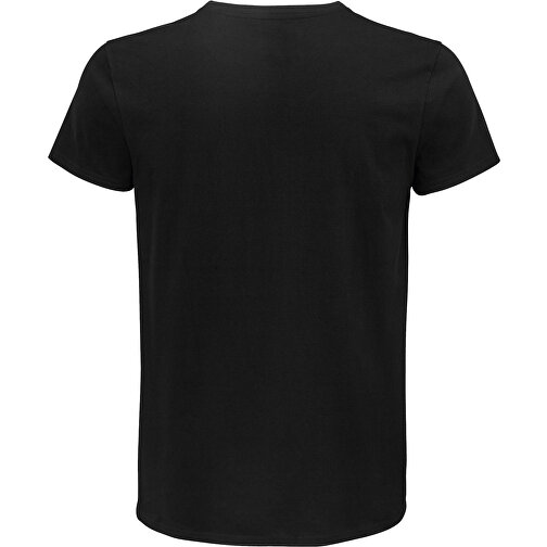T-Shirt - Pioneer Men , Sol´s, tiefschwarz, Organische Baumwolle, L, 74,00cm x 54,00cm (Länge x Breite), Bild 2