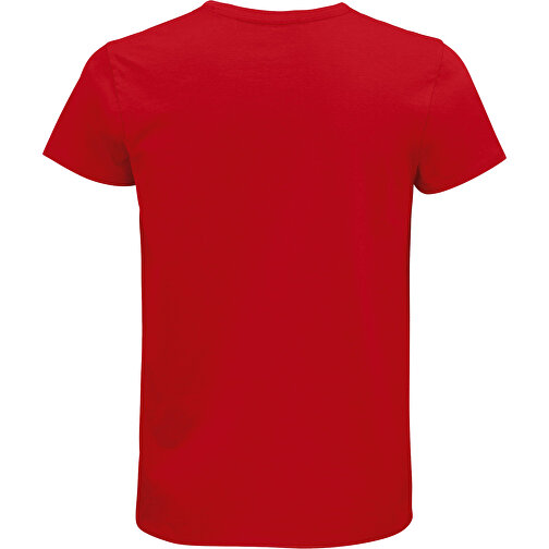 T-Shirt - Pioneer Men , Sol´s, rot, Organische Baumwolle, XS, 68,00cm x 45,00cm (Länge x Breite), Bild 2