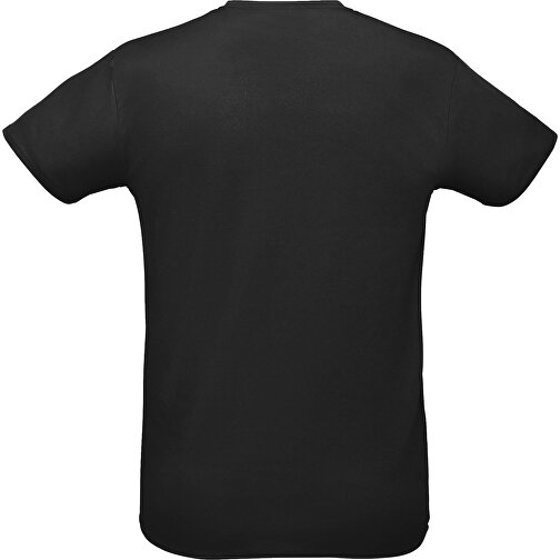 T-Shirt - Sprint , Sol´s, schwarz, Polyester, S, 71,00cm x 48,00cm (Länge x Breite), Bild 2