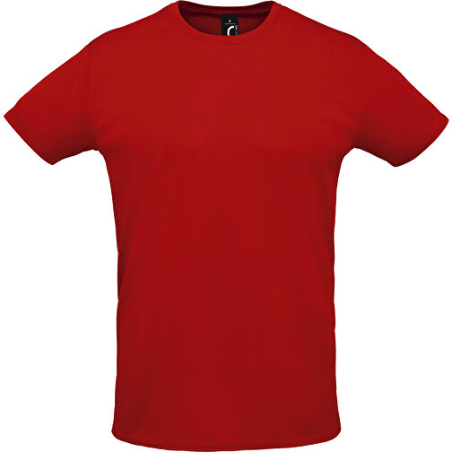 T-Shirt - Sprint , Sol´s, rot, Polyester, XXL, 75,00cm x 60,00cm (Länge x Breite), Bild 1