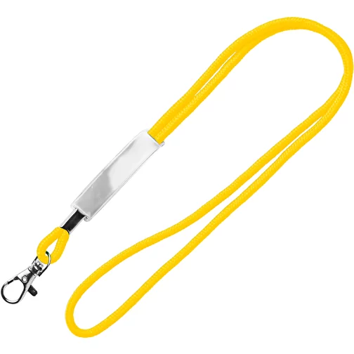 Lanyard à cordon avec curseur en PVC, Image 1