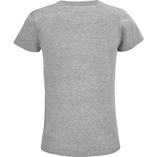 T-Shirt - Pioneer Women , Sol´s, graue melange, Organische Baumwolle, XL, 67,00cm x 50,00cm (Länge x Breite), Bild 2