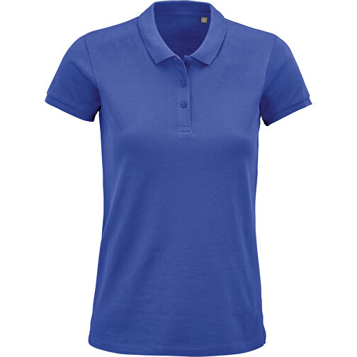 Polo Shirt - Planet Women , Sol´s, royal blue, Organische Baumwolle, XS, 61,00cm x 39,00cm (Länge x Breite), Bild 1