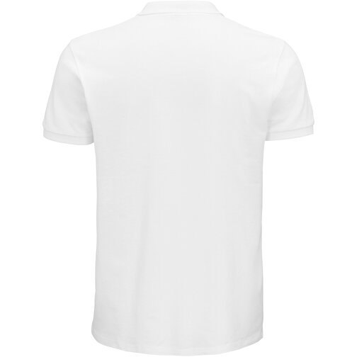 Polo Shirt - Planet Men , Sol´s, weiss, Organische Baumwolle, XL, 76,00cm x 58,00cm (Länge x Breite), Bild 2