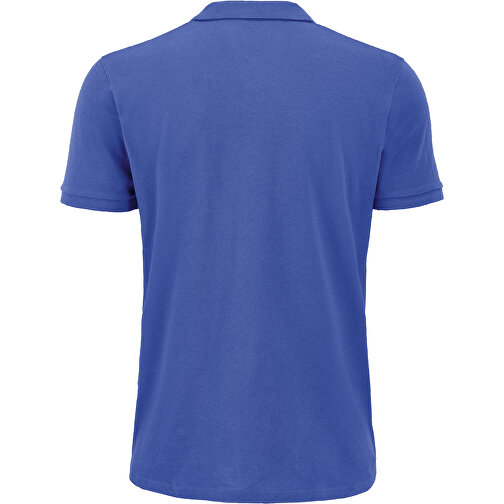 Polo Shirt - Planet Men , Sol´s, royal blue, Organische Baumwolle, L, 74,00cm x 55,00cm (Länge x Breite), Bild 2