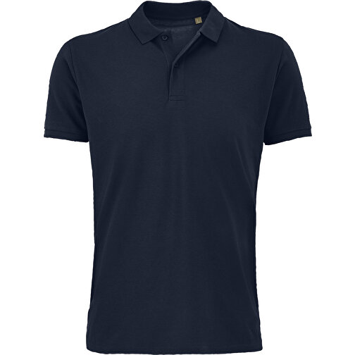Polo Shirt - Planet Men , Sol´s, französische navy, Organische Baumwolle, XL, 76,00cm x 58,00cm (Länge x Breite), Bild 1