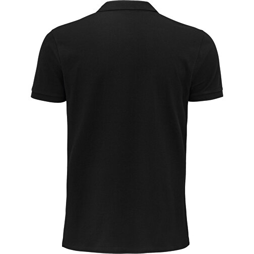 Polo Shirt - Planet Men , Sol´s, schwarz, Organische Baumwolle, S, 70,00cm x 49,00cm (Länge x Breite), Bild 2