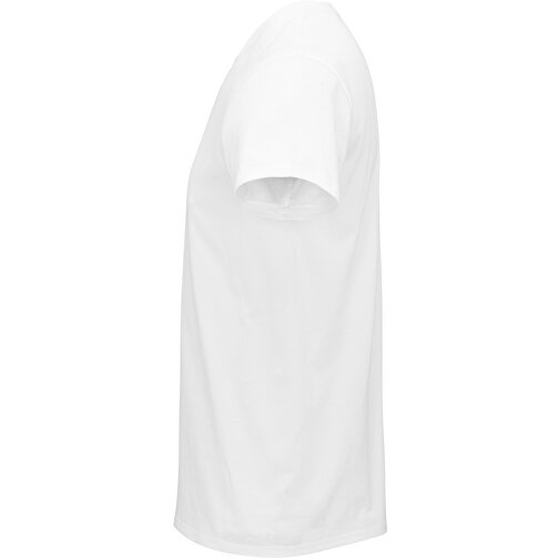 T-Shirt - Pioneer Men , Sol´s, weiß, Organische Baumwolle, XXL, 78,00cm x 60,00cm (Länge x Breite), Bild 3