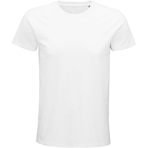 T-Shirt - Pioneer Men , Sol´s, weiß, Organische Baumwolle, L, 74,00cm x 54,00cm (Länge x Breite), Bild 1