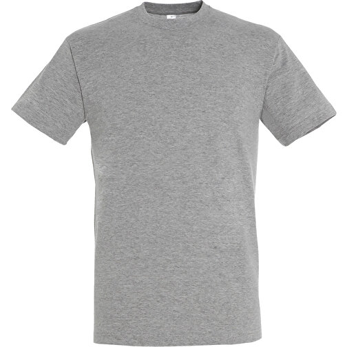 T-Shirt - Regent , Sol´s, graue melange, Baumwolle, XXL, 78,00cm x 62,00cm (Länge x Breite), Bild 1