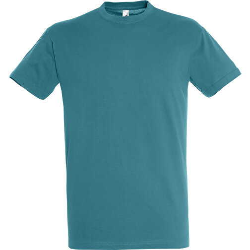 T-Shirt - Regent , Sol´s, entenblau, Baumwolle, S, 70,00cm x 50,00cm (Länge x Breite), Bild 1