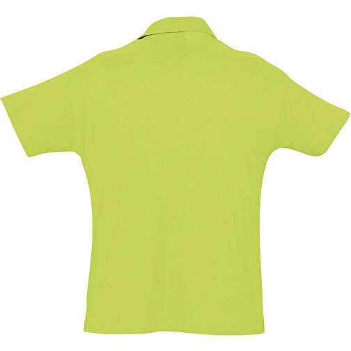 Polo Shirt - Summer Ii , Sol´s, apfelgrün, Baumwolle, XXL, 79,00cm x 62,00cm (Länge x Breite), Bild 2
