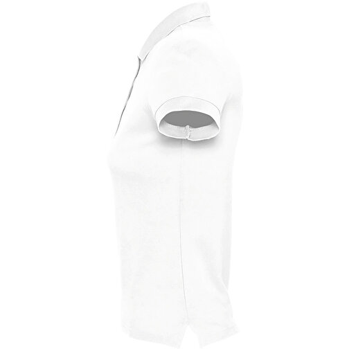 Polo Shirt - Passion , Sol´s, weiß, Baumwolle, S, 61,00cm x 43,00cm (Länge x Breite), Bild 3