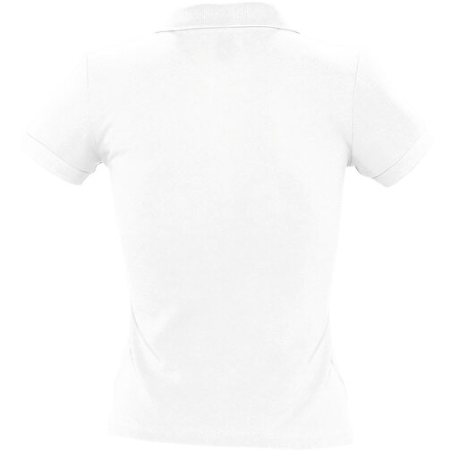 Polo Shirt - People , Sol´s, weiss, Baumwolle, S, 61,00cm x 43,00cm (Länge x Breite), Bild 2