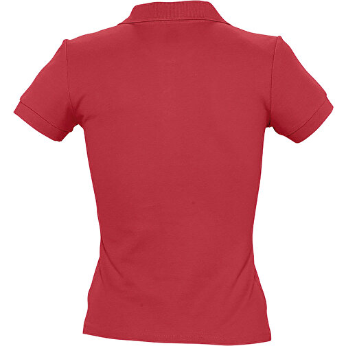 Polo Shirt - People , Sol´s, rot, Baumwolle, XXL, 69,00cm x 55,00cm (Länge x Breite), Bild 2