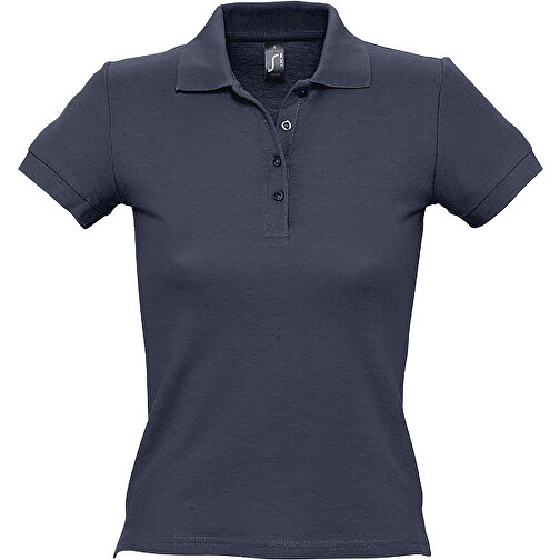 Polo Shirt - People , Sol´s, navy, Baumwolle, M, 63,00cm x 46,00cm (Länge x Breite), Bild 1