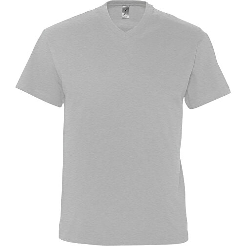 T-Shirt - Victory , Sol´s, graue melange, Baumwolle, XXL, 78,00cm x 61,00cm (Länge x Breite), Bild 1