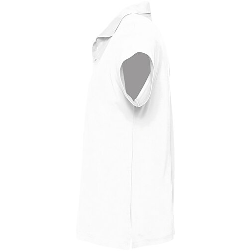 Polo Shirt - Summer Ii , Sol´s, weiss, Baumwolle, XL, 76,00cm x 59,00cm (Länge x Breite), Bild 3
