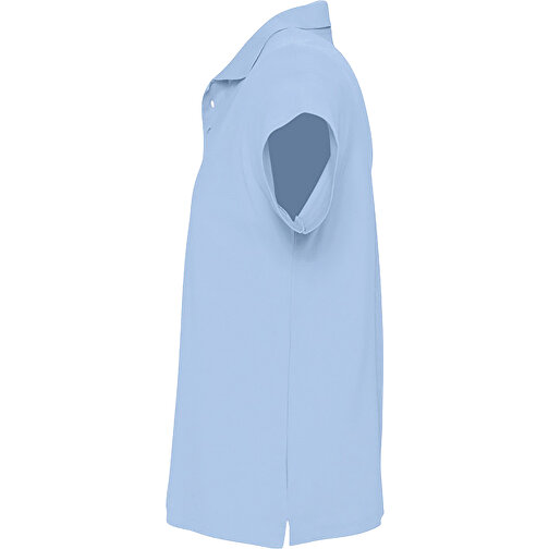 Polo Shirt - Summer Ii , Sol´s, himmelsblau-pique, Baumwolle, S, 70,00cm x 50,00cm (Länge x Breite), Bild 3