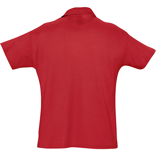 Polo Shirt - Summer Ii , Sol´s, rot, Baumwolle, XXL, 79,00cm x 62,00cm (Länge x Breite), Bild 2
