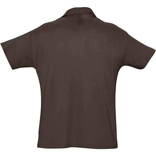 Polo Shirt - Summer Ii , Sol´s, schokolade, Baumwolle, XS, 68,00cm x 47,00cm (Länge x Breite), Bild 2