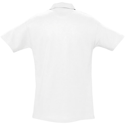 Polo Shirt - Spring Ii , Sol´s, weiß, Baumwolle, XL, 76,00cm x 59,00cm (Länge x Breite), Bild 2