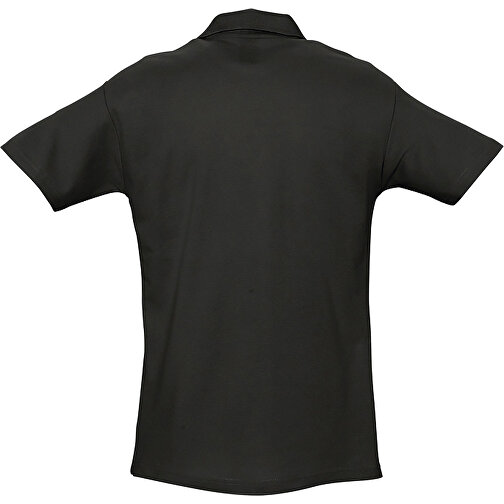 Polo Shirt - Spring Ii , Sol´s, schwarz, Baumwolle, XXL, 79,00cm x 62,00cm (Länge x Breite), Bild 2