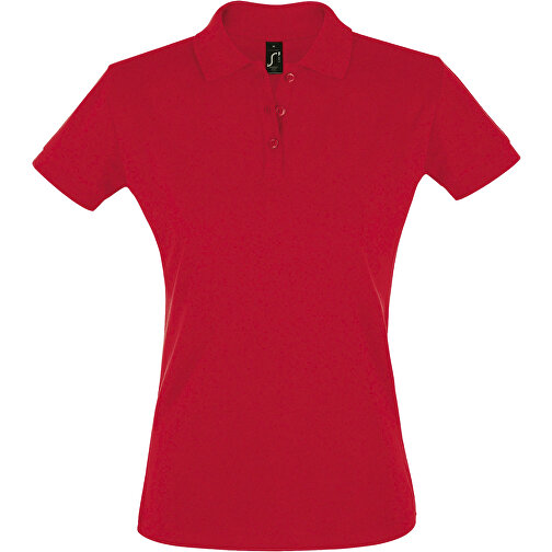Polo Shirt - Perfect Women , Sol´s, rot, Baumwolle, L, 67,00cm x 48,00cm (Länge x Breite), Bild 1