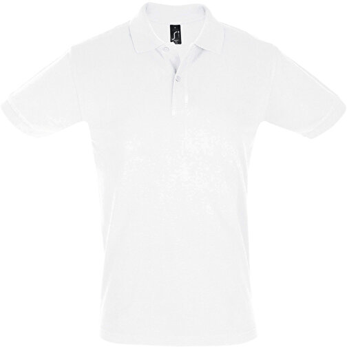 Polo Shirt - Perfect Men , Sol´s, weiss, Baumwolle, S, 70,00cm x 49,00cm (Länge x Breite), Bild 1