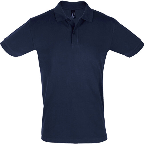 Polo Shirt - Perfect Men , Sol´s, französische navy, Baumwolle, XS, 68,00cm x 46,00cm (Länge x Breite), Bild 1