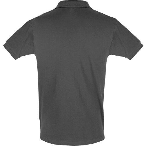 Polo Shirt - Perfect Men , Sol´s, dunkelgrau, Baumwolle, XXL, 79,00cm x 61,00cm (Länge x Breite), Bild 2