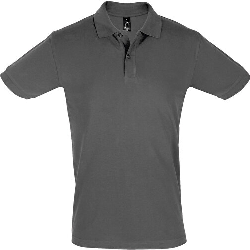 Polo Shirt - Perfect Men , Sol´s, dunkelgrau, Baumwolle, XL, 76,00cm x 58,00cm (Länge x Breite), Bild 1