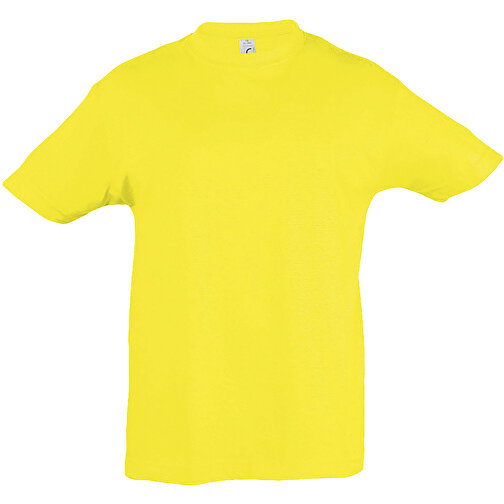 T-Shirt - Regent Kids , Sol´s, zitrone, Baumwolle, 3XL, 130,00cm x 140,00cm (Länge x Breite), Bild 1