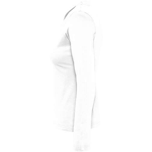 T-Shirt - Majestic , Sol´s, weiß, Baumwolle, S, 60,00cm x 40,00cm (Länge x Breite), Bild 3
