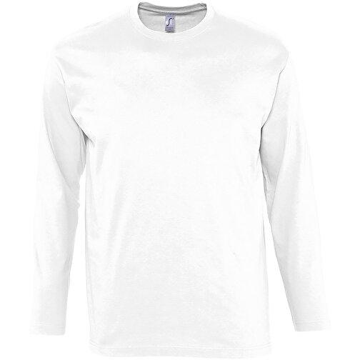 T-Shirt - Monarch , Sol´s, weiss, Baumwolle, L, 73,50cm x 56,00cm (Länge x Breite), Bild 1