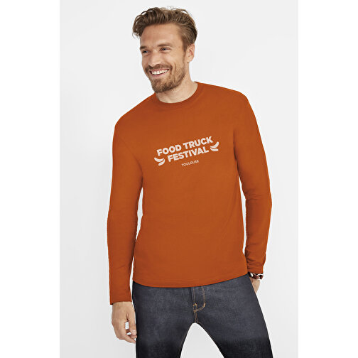 T-Shirt - Monarch , Sol´s, orange, Baumwolle, XL, 75,50cm x 59,00cm (Länge x Breite), Bild 4