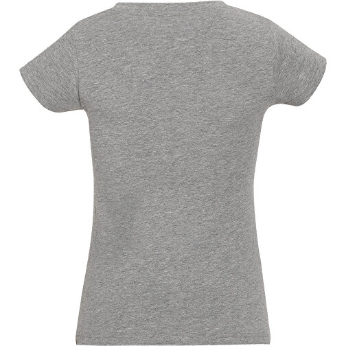 T-Shirt - Moon , Sol´s, graue melange, Baumwolle, M, 62,00cm x 44,00cm (Länge x Breite), Bild 2