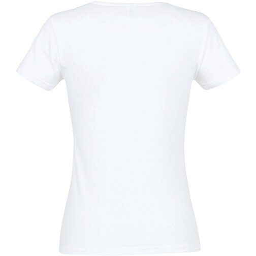 T-Shirt - Miss , Sol´s, weiss, Baumwolle, XL, 64,00cm x 49,00cm (Länge x Breite), Bild 2