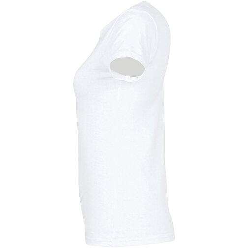 T-Shirt - Miss , Sol´s, weiß, Baumwolle, S, 58,00cm x 40,00cm (Länge x Breite), Bild 3