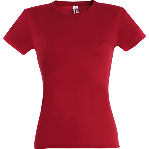T-Shirt - Miss , Sol´s, rot, Baumwolle, XXL, 66,00cm x 52,00cm (Länge x Breite), Bild 1